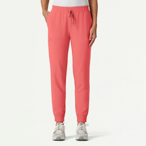 ULTRAlast W20009 Women's Jace Skinny On-The-Go Scrub Joggers Digital Pink