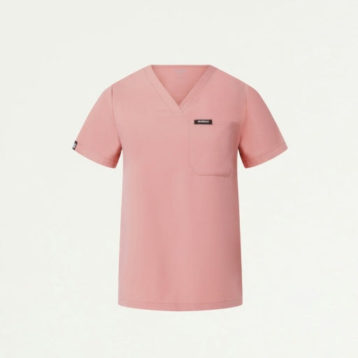 ULTRAlast W10001 Women's Rhena 1-Pocket Scrub Top Mauve