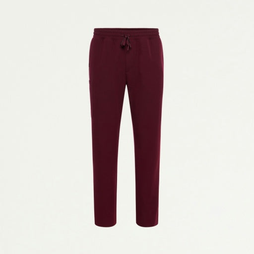 ULTRAlast M20001 Men's Rhodes Straight-Leg Scrub Pants Burgundy