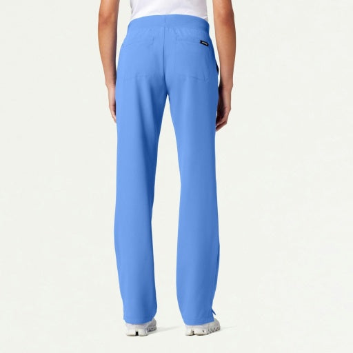 ULTRAlast W20001 Women's Xenos Knit-Waist Scrub Pants Ceil Blue