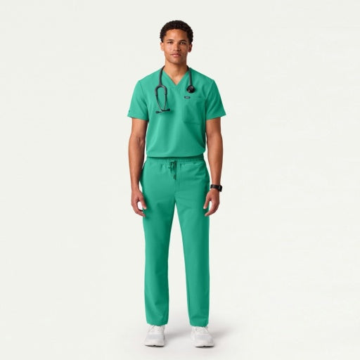 ULTRAlast M20001 Men's Rhodes Straight-Leg Scrub Pants Surgical Green