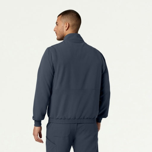 ULTRAlast M60001 Men's Wolfe 6-Pocket Scrub Jacket Carbon Gray
