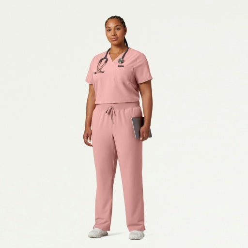 ULTRAlast W10001 Women's Rhena 1-Pocket Scrub Top Mauve