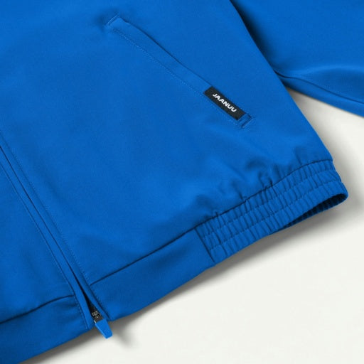 ULTRAlast M60001 Men's Wolfe 6-Pocket Scrub Jacket Royal Blue