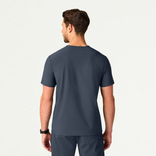 ULTRAlite M10013 Men's Bron 3-Pocket Scrub Top Carbon Gray