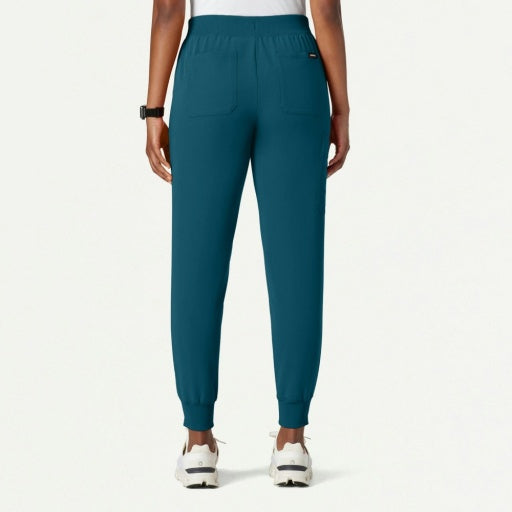 ULTRAlast W20003 Women's Silex Slim Knit-Waist Scrub Joggers Caribbean Blue