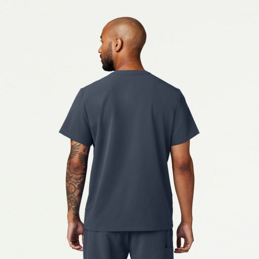 ULTRAlast M10003 Men's Reeve Henley Scrub Top Carbon Gray