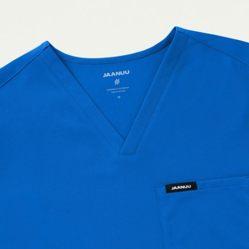 ULTRAlast M10001 Men's Holmes 1-Pocket Scrub Top Royal Blue