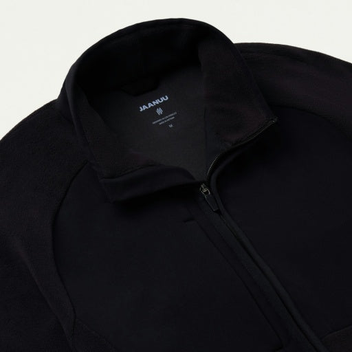 Hybrid Fleece M60016 Men's Cloud Hybrid Fleece Jacket Black