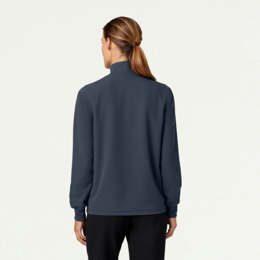 ULTRAlast W60001 Women's Ceri 6-Pocket Scrub Jacket Carbon Gray