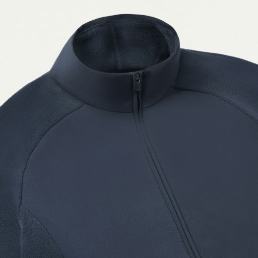 Hybrid Fleece W60018 Women's Cloud Hybrid Fleece Bomber Jacket Carbon Gray