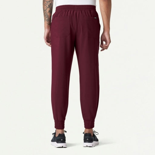 ULTRAlite M20004 Men's Powell Scrub Joggers Burgundy