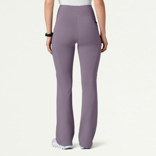 ULTRAsoft W40005 Women's Perri Yoga Scrub Pants Titanium