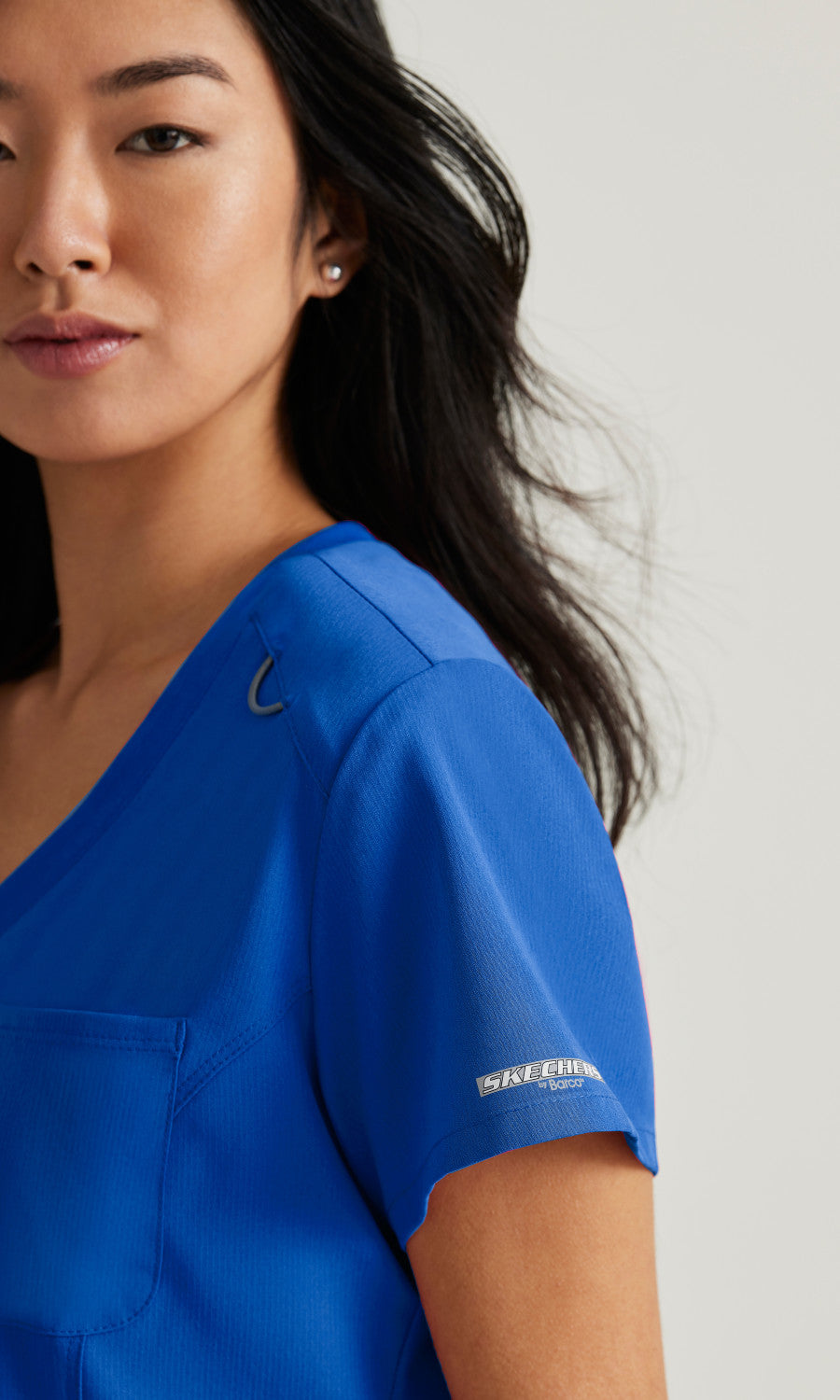 Skechers SKT147 Dignity Scrub Top New Royal