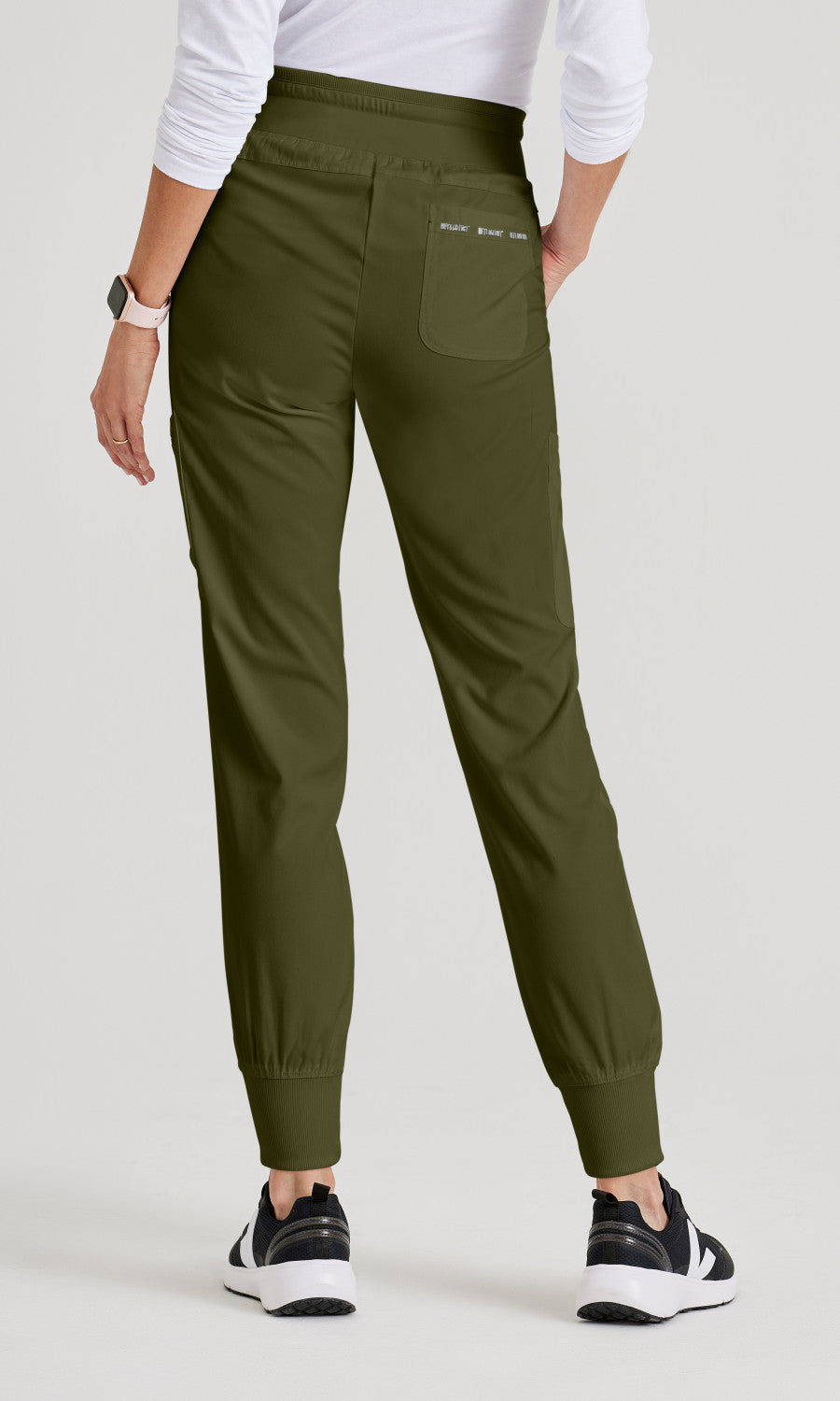 Grey's Anatomy Stretch GRSP527 Carly Jogger Olive
