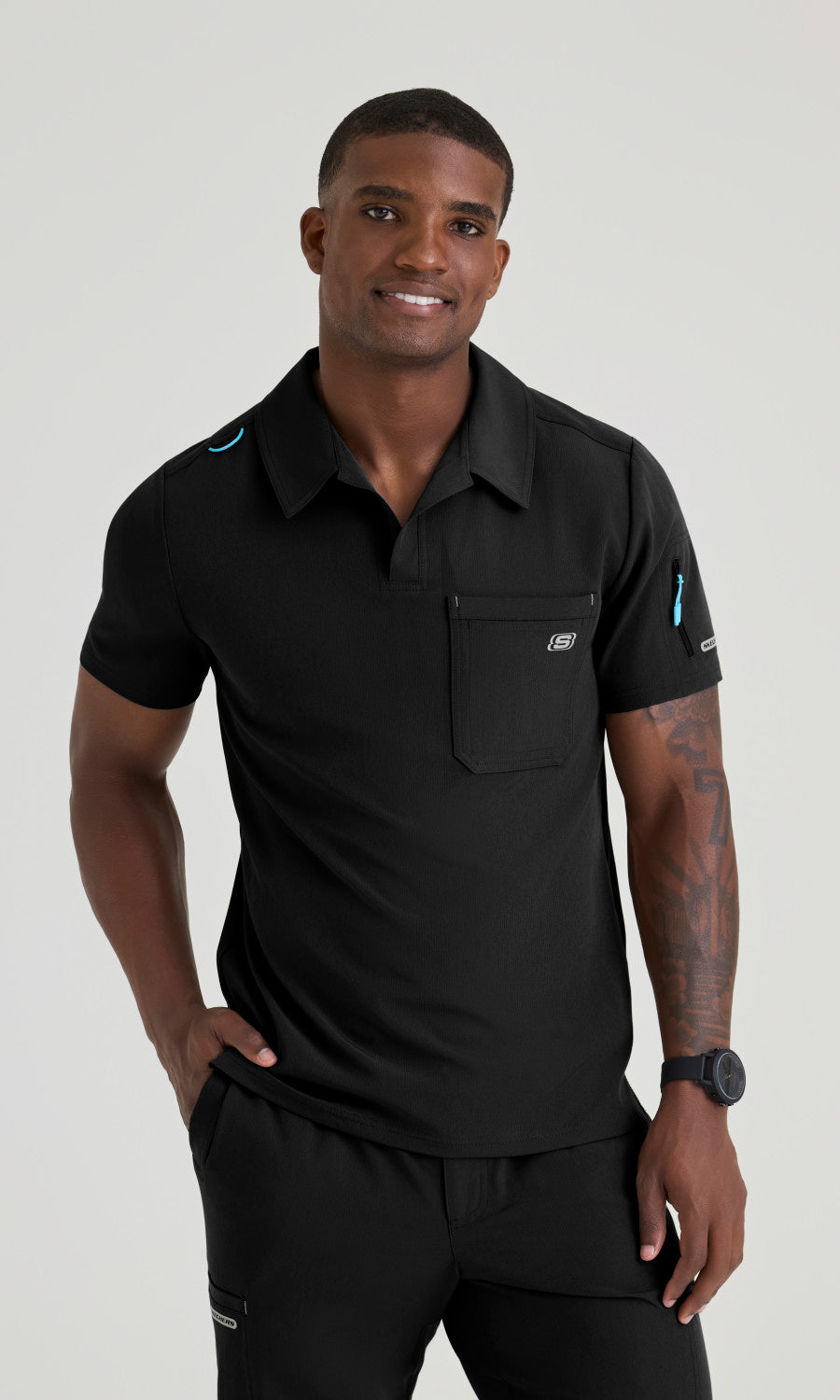 Skechers SKT305 Men's Merit Top in Black by Barco
