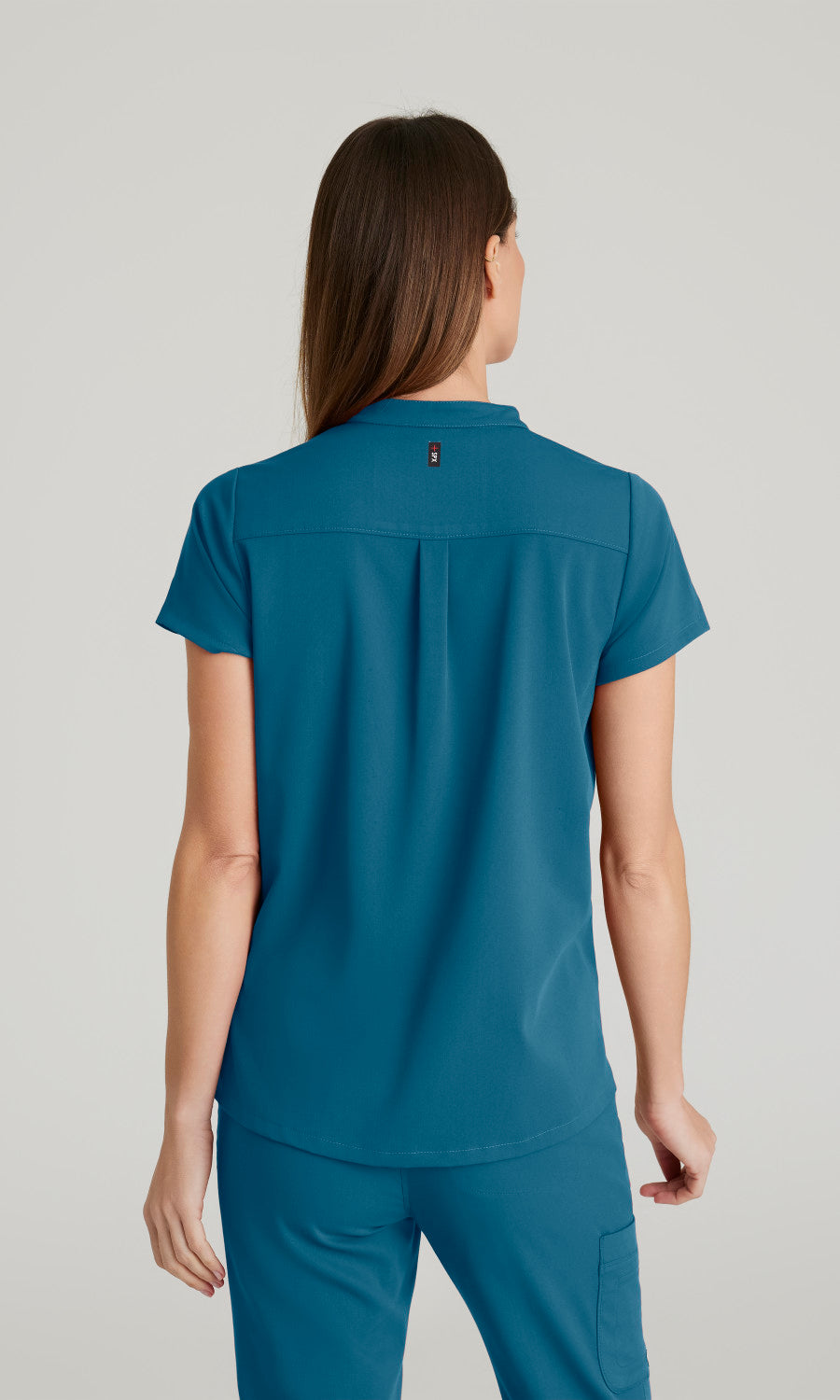 Grey's Anatomy Stretch GRST230 Avery Scrub Top Bahama