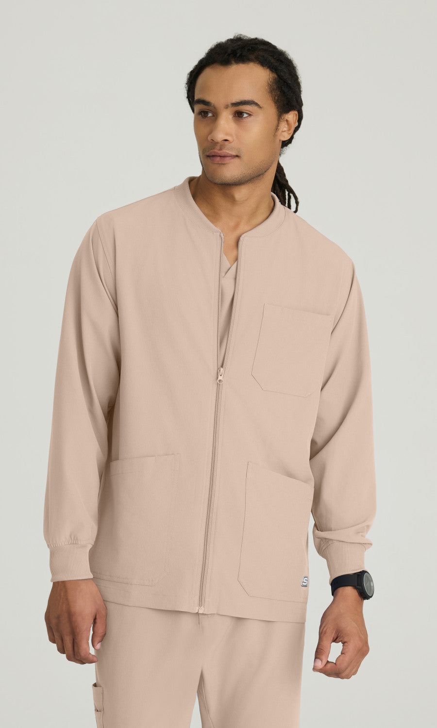 Skechers SK0408 Structure Scrub Jacket New Khaki