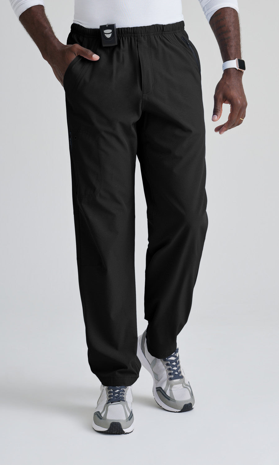 Barco One 0217 Amplify Scrub Pants Black