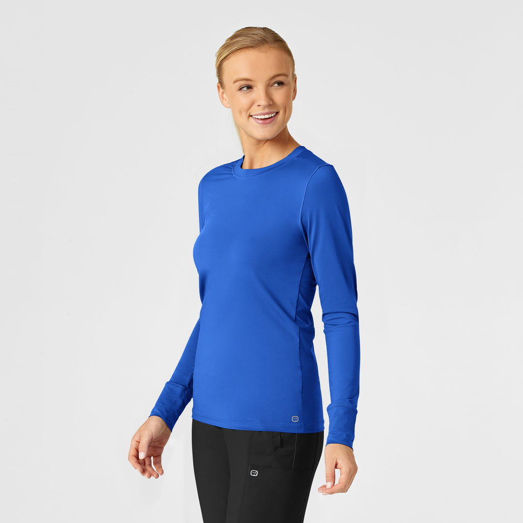 Layers 2029 Performance Long Sleeve Tee Royal