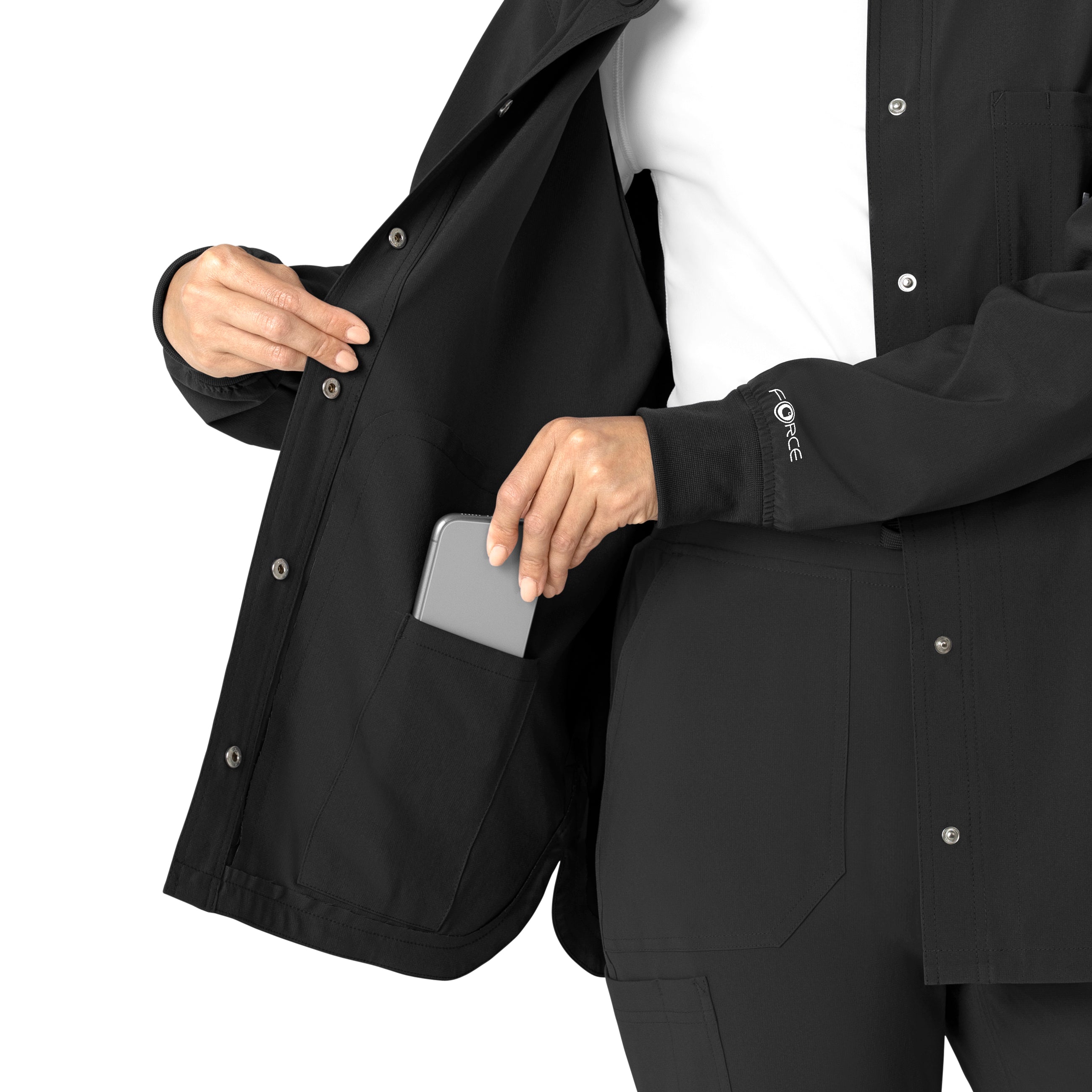 Force Cross-Flex C82210 Shirt Jacket Black