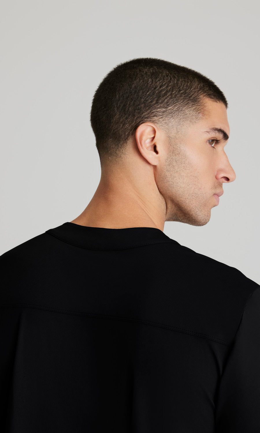 Skechers Slip-Ins Knits SKT229 Flex Knit Scrub Top Black