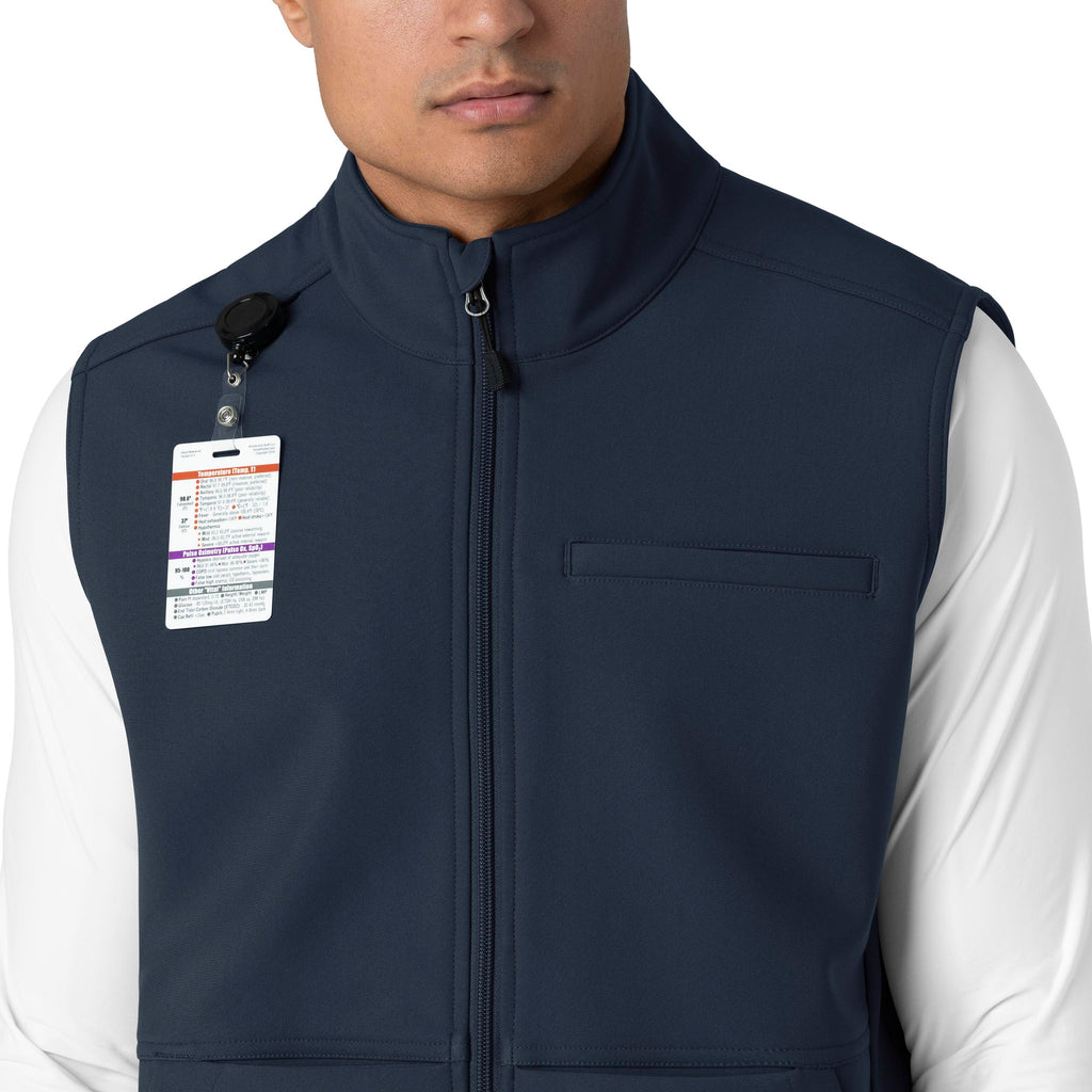 Rugged Flex C82023 Men's Bonded Fleece Vest Navy