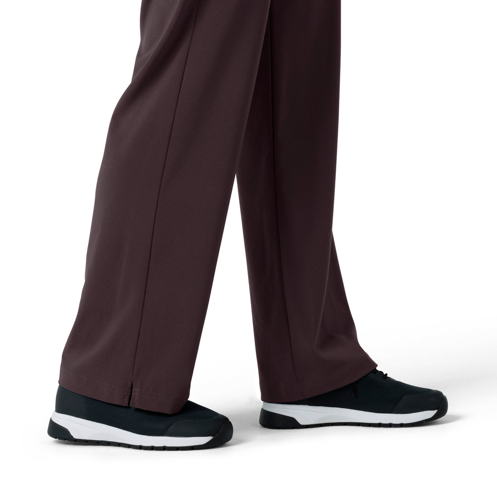Force Cross-Flex C53310 Women's Boot Cut Scrub Pants Dark Sepia