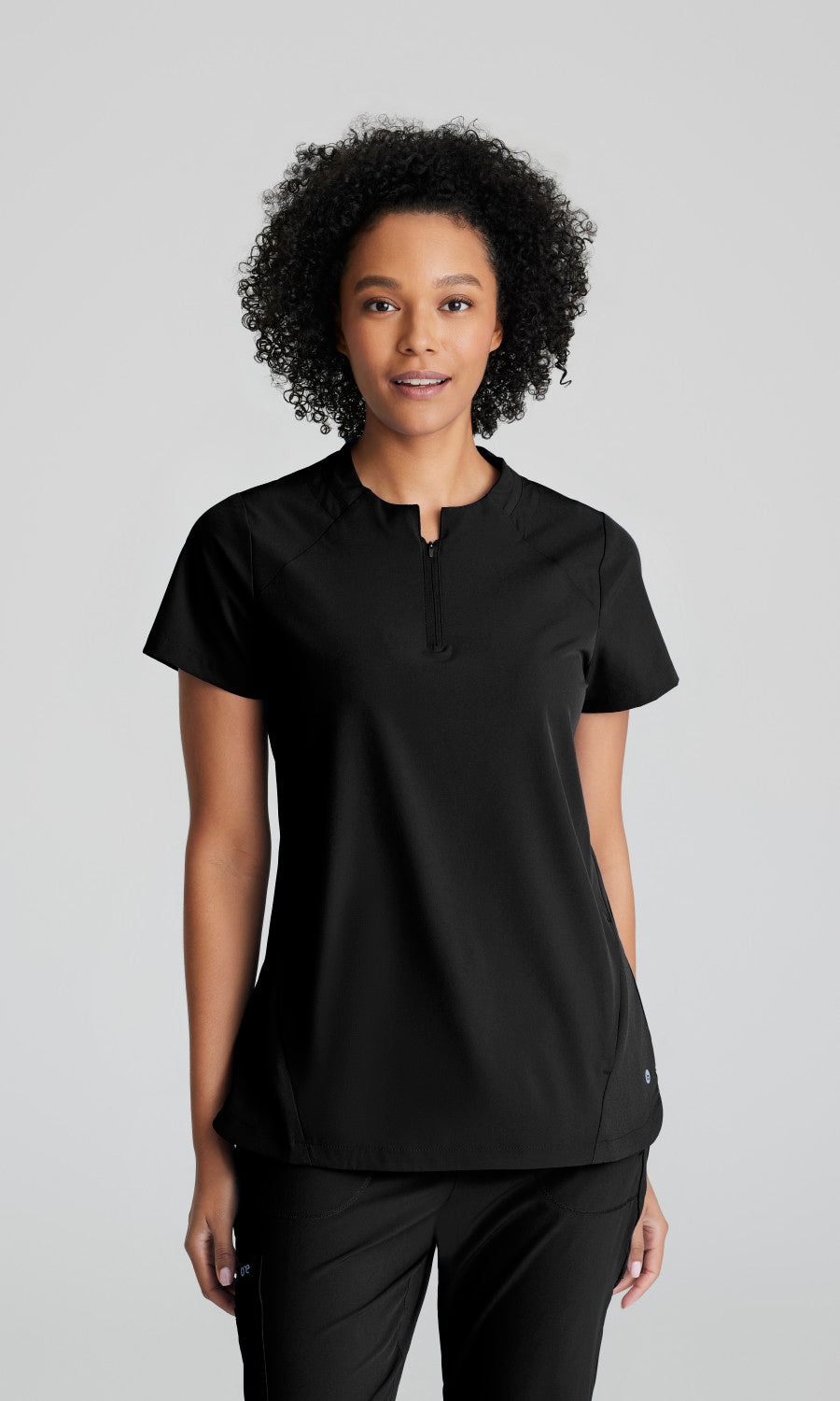 Barco One BOT216 Flux Scrub Top Black