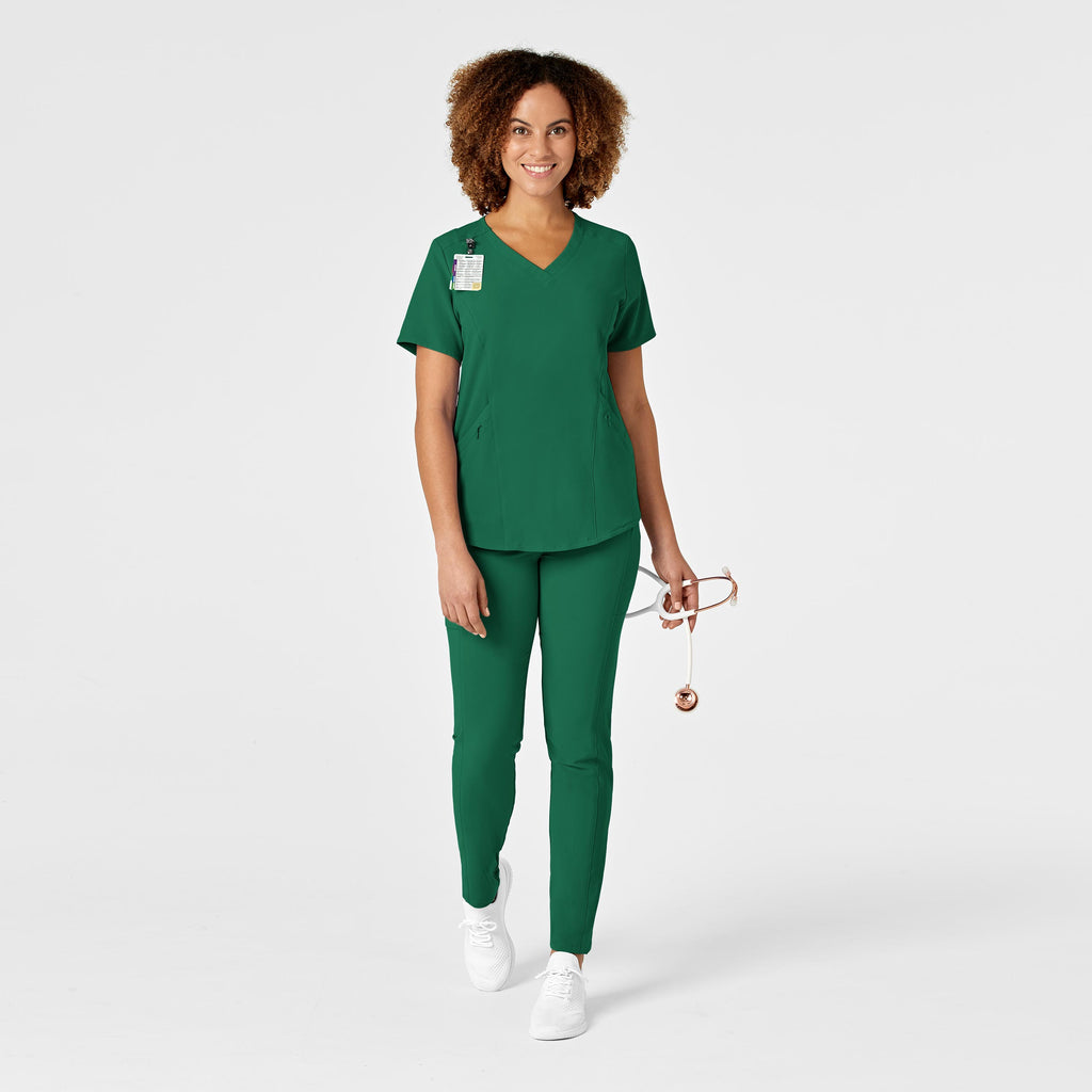 RENEW 6134 V-Neck Scrub Top Hunter
