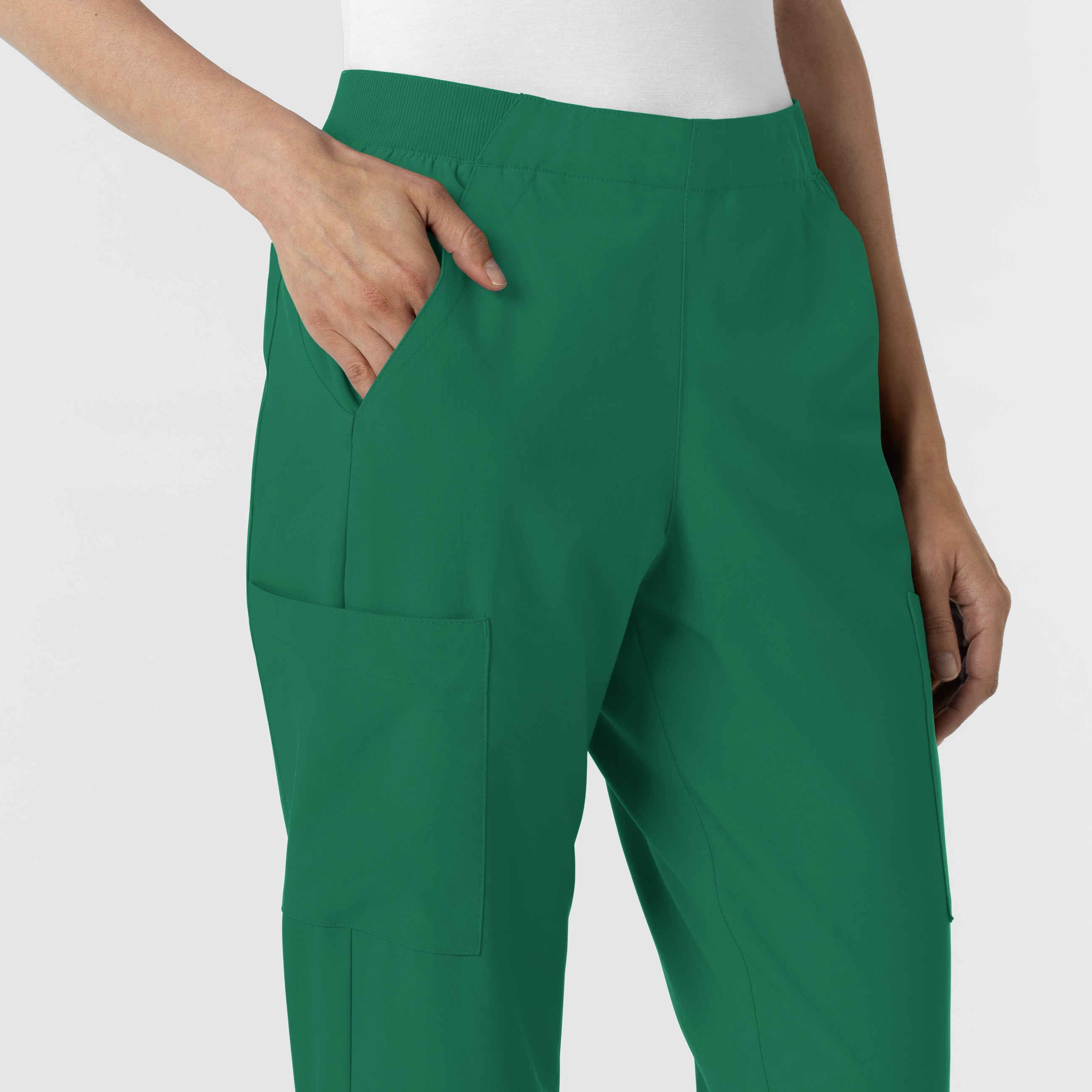 W123 5145 Cargo Utility Scrub Pants Hunter