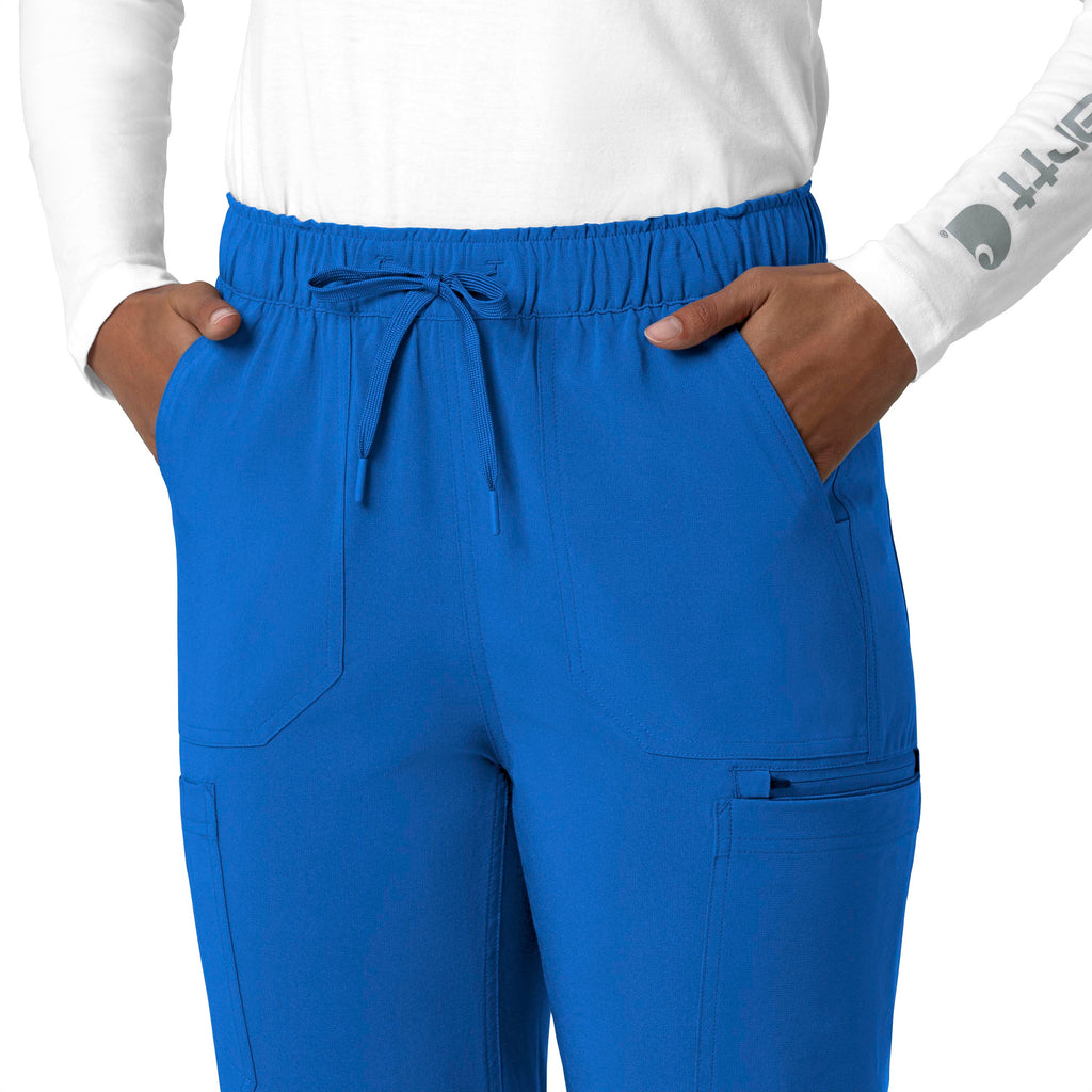 Force Cross-Flex C53210 Straight Leg Cargo Scrub Pants Royal