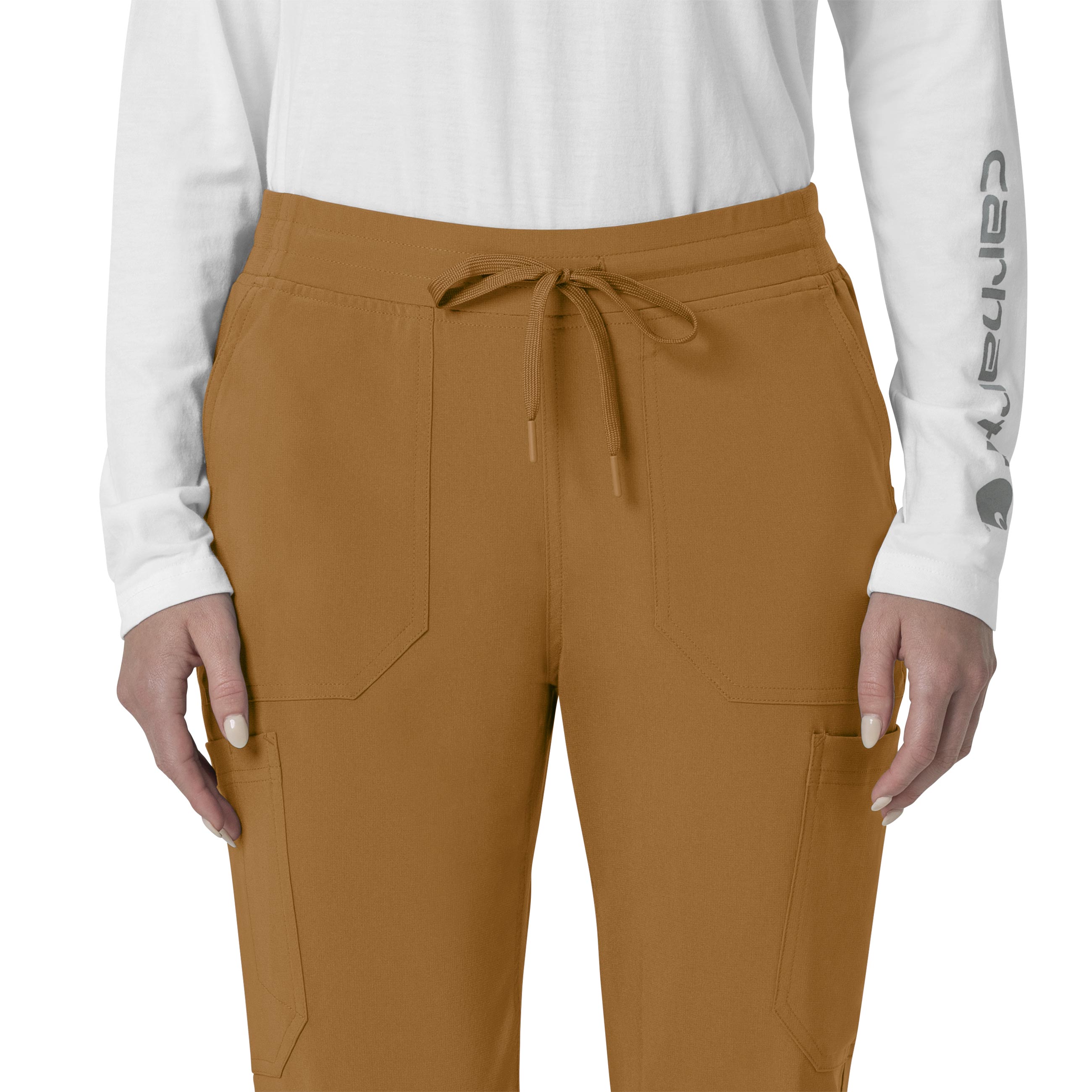 Force Cross-Flex C53110 Cargo Jogger Scrub Pants Fox Brown