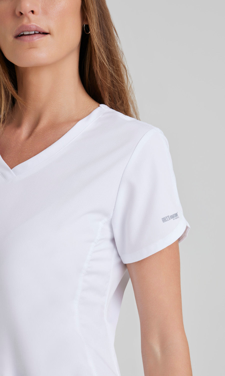 Grey's Anatomy 41423 Cora Scrub Top White