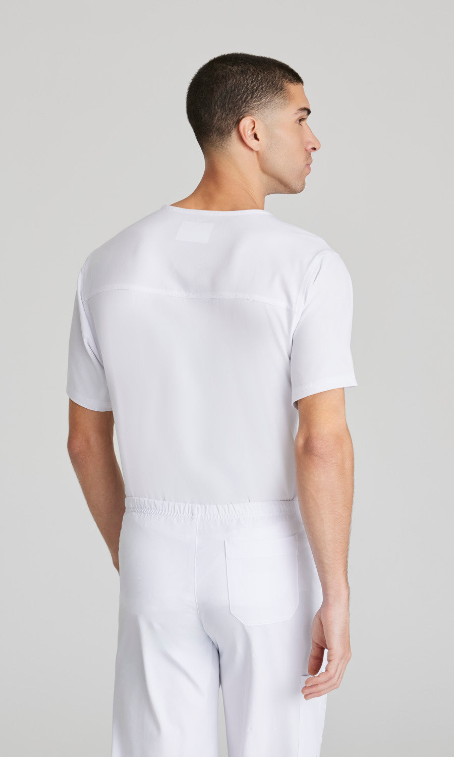 Skechers SK0112 Structure Scrub Top White