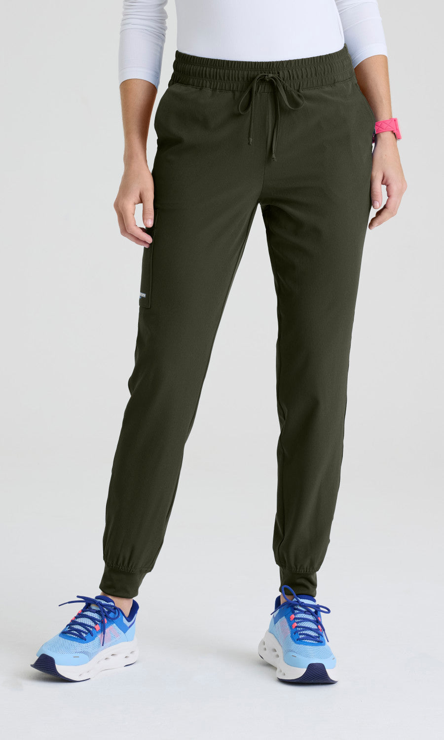 Skechers SKP552 Women's Theory Jogger in Olive by Barco