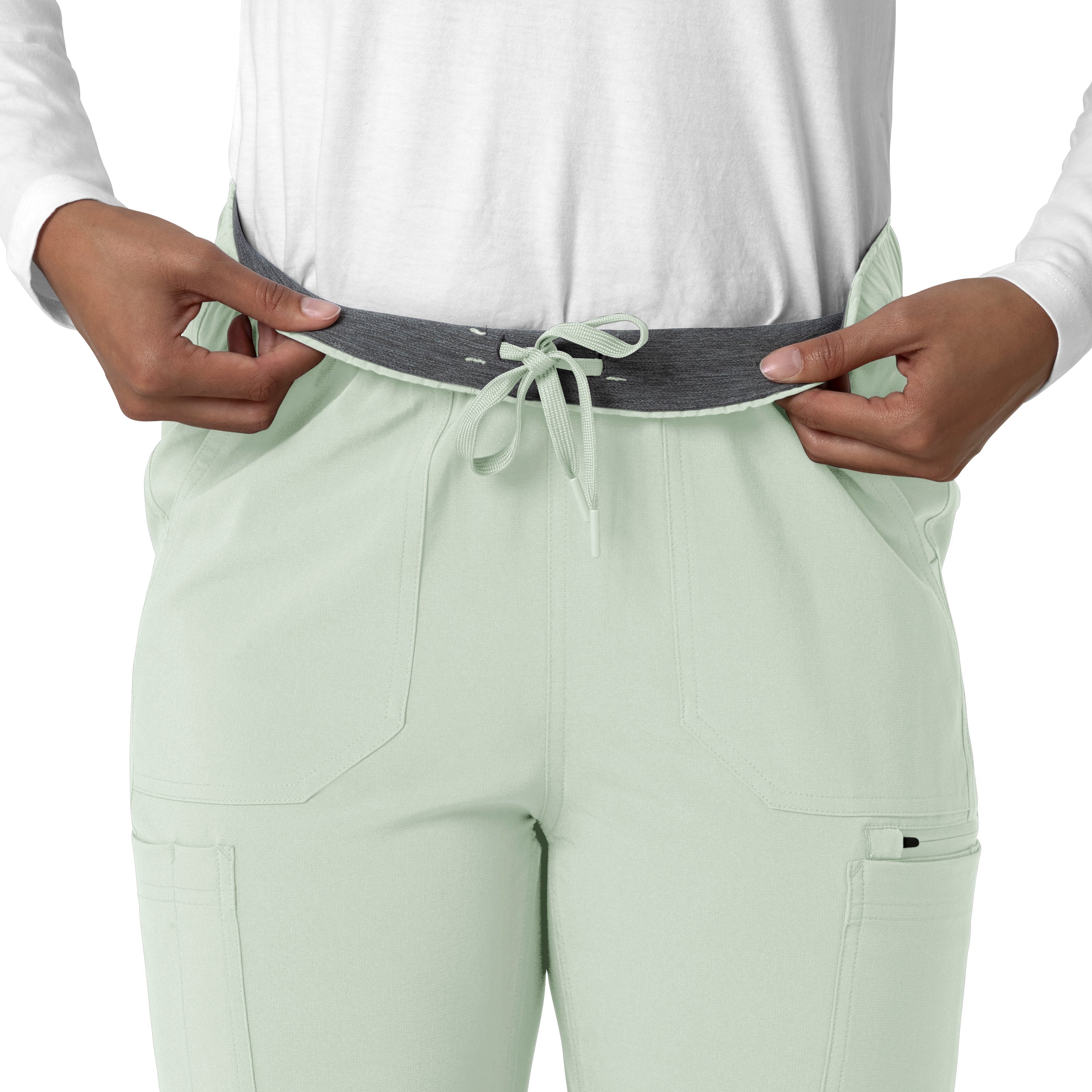 Force Cross-Flex C53210 Women's Straight Leg Cargo Scrub Pants Big Sky