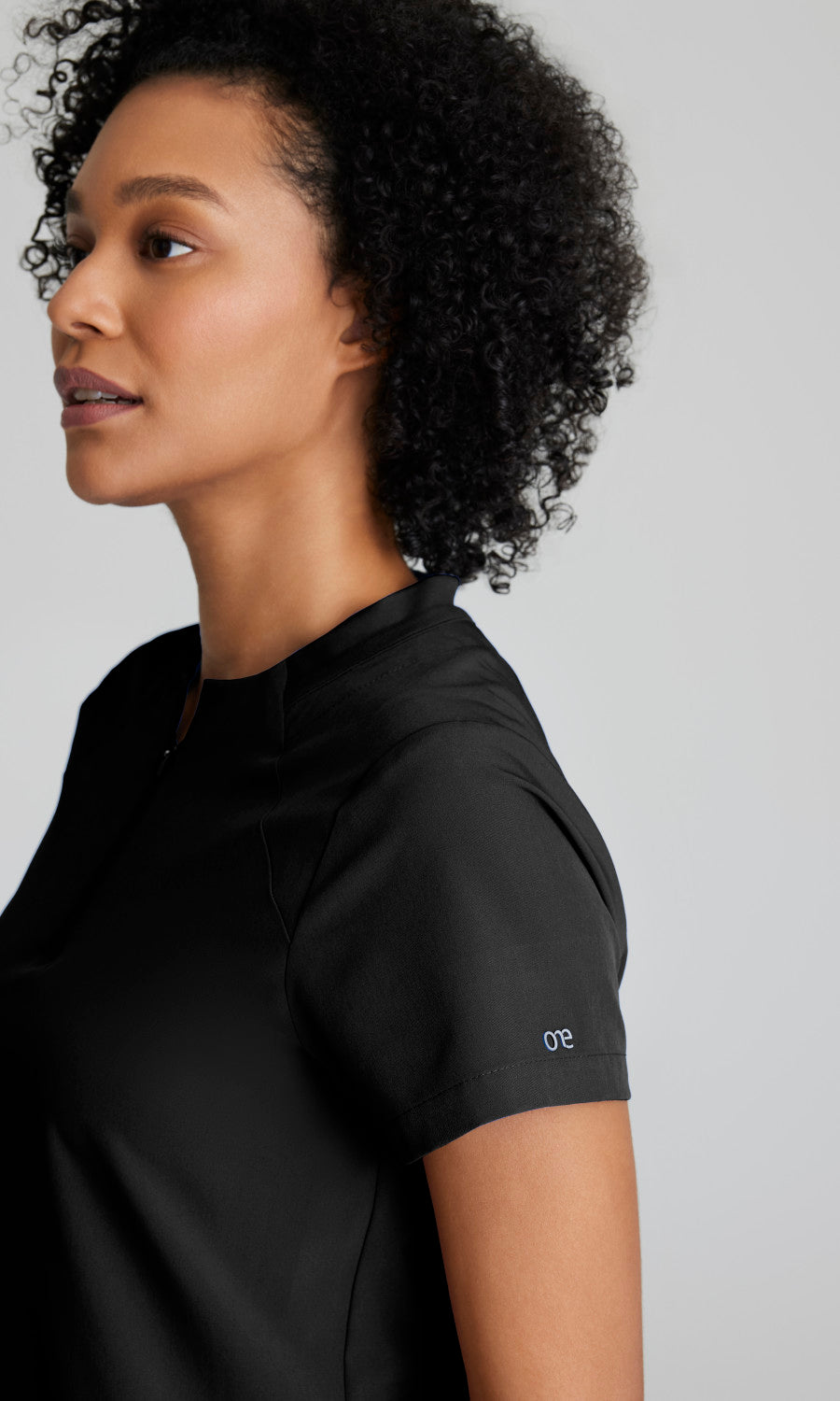 Barco One BOT216 Flux Scrub Top Black