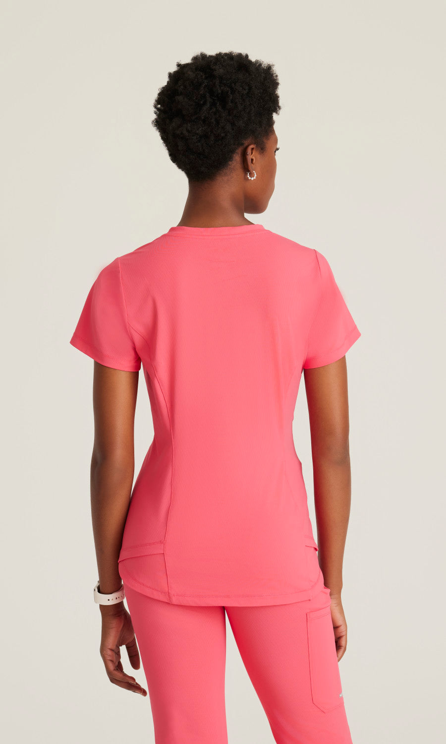 Skechers Slip-Ins Knits SKT221 Flow Knit Scrub Top Punch Pink