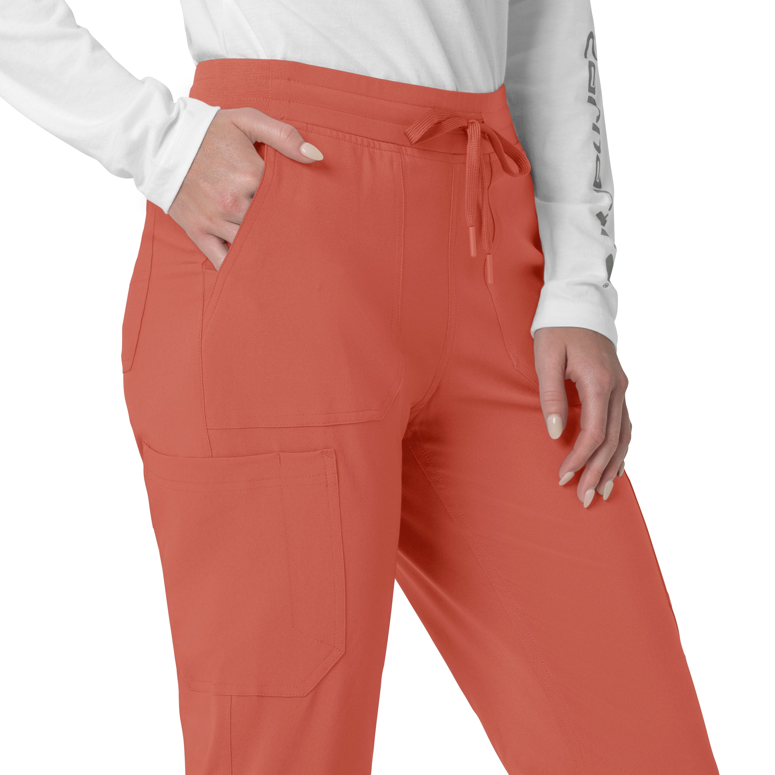 Force Cross-Flex C53110 Women's Cargo Jogger Scrub Pants Dusty Cedar