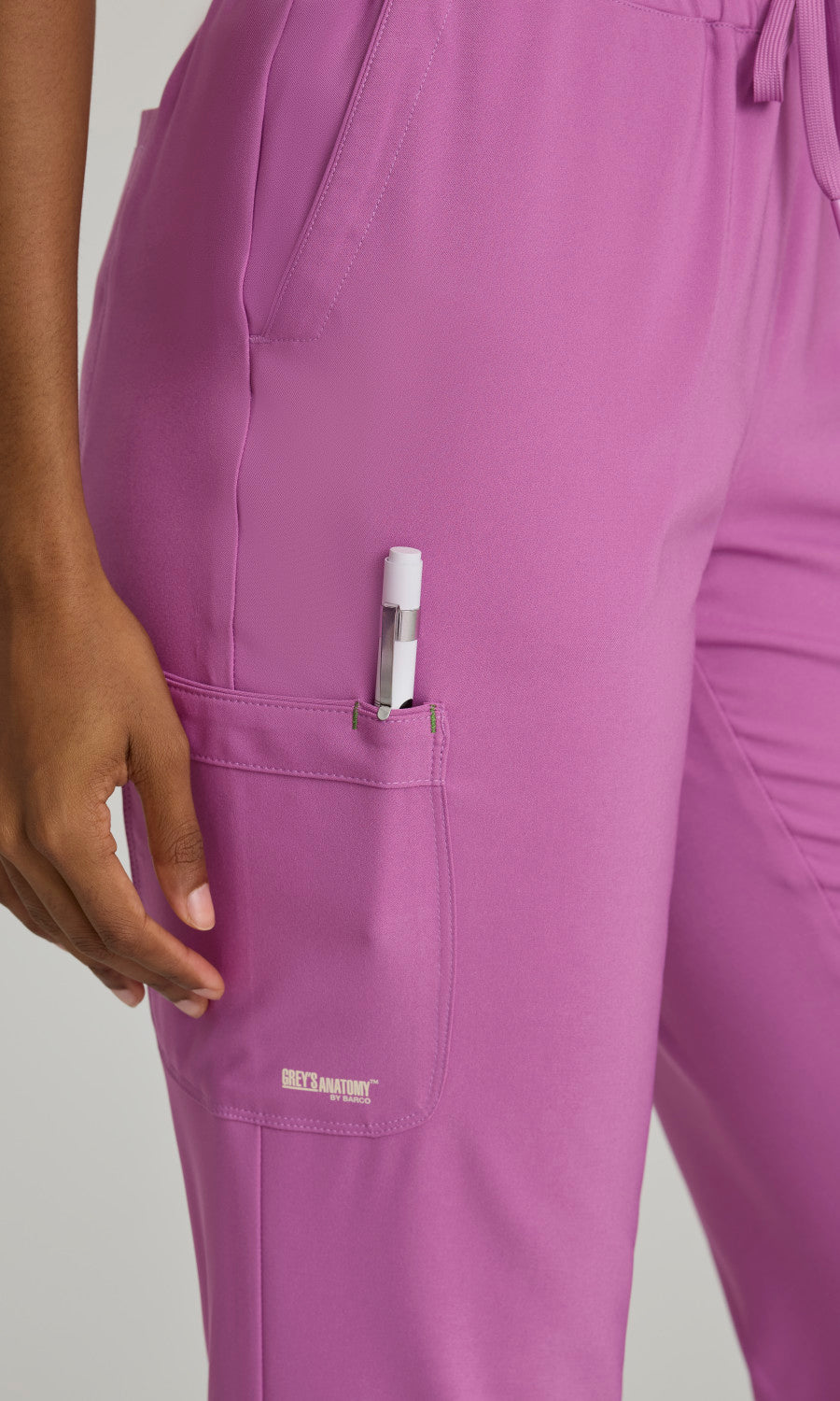 Grey's Anatomy Evolve GSSP625 Terra Scrub Joggers Twilight Mauve