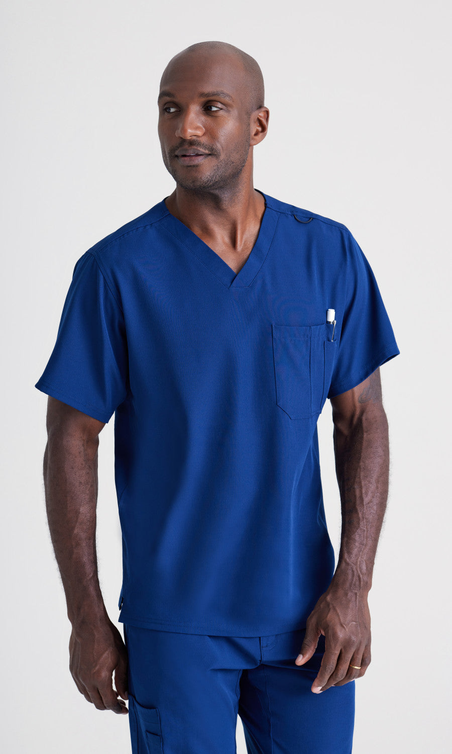 Skechers SK0112 Structure Scrub Top Navy