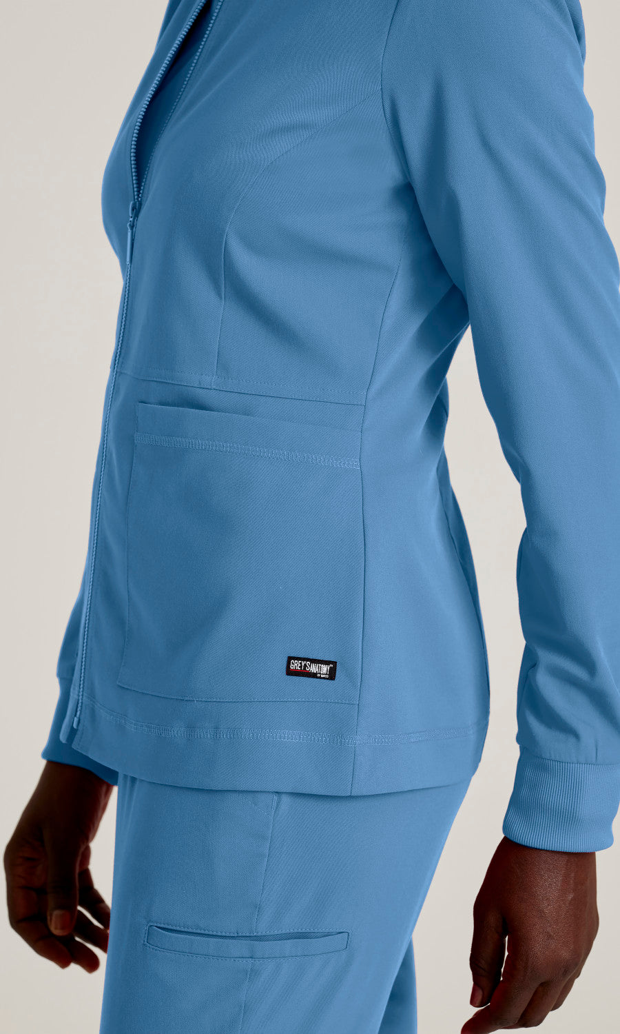 Grey's Anatomy Stretch GRSW017 Millie Jacket Ciel Blue