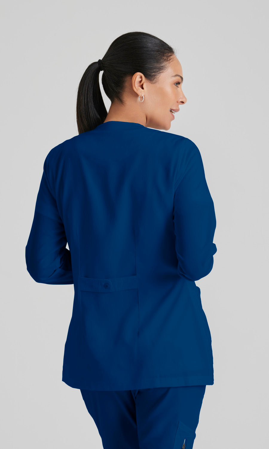 Grey's Anatomy 4450 Jamie Scrub Jacket Indigo