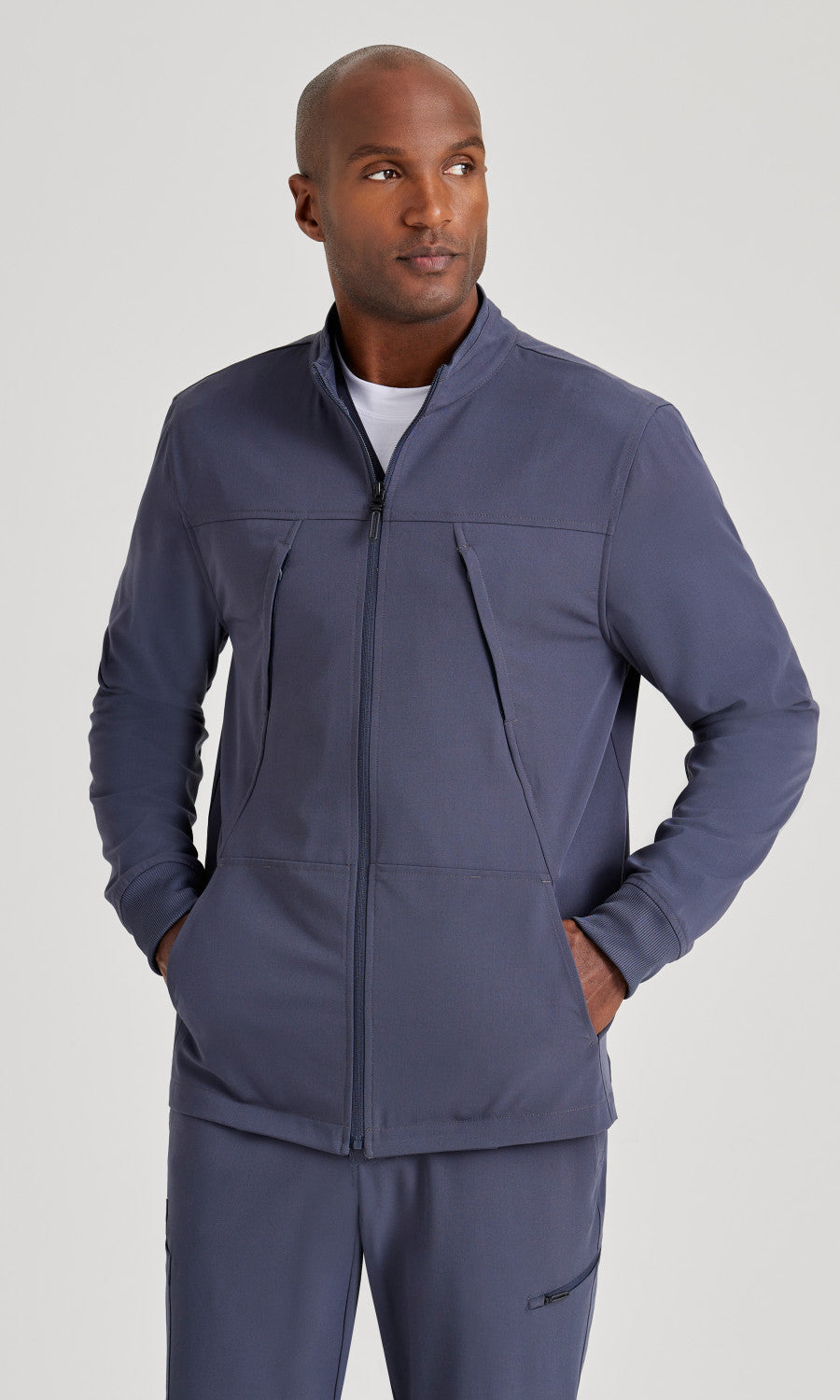 Barco Unify BUW881 Rally Scrub Jacket Steel