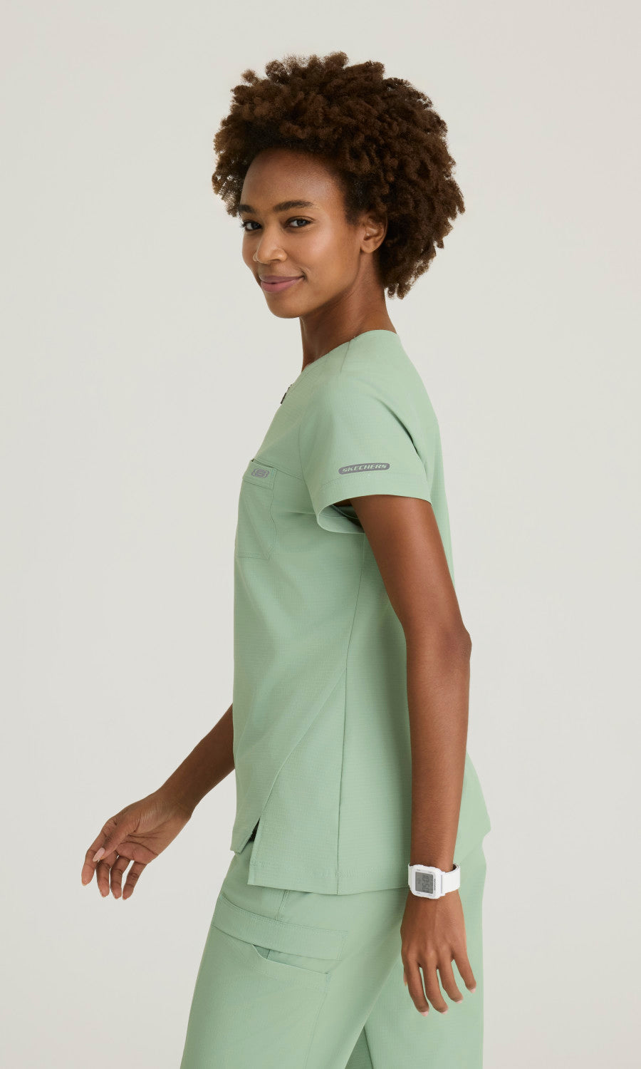 Skechers MotionTech SKT284 Trek Tuck-In Top Field Green