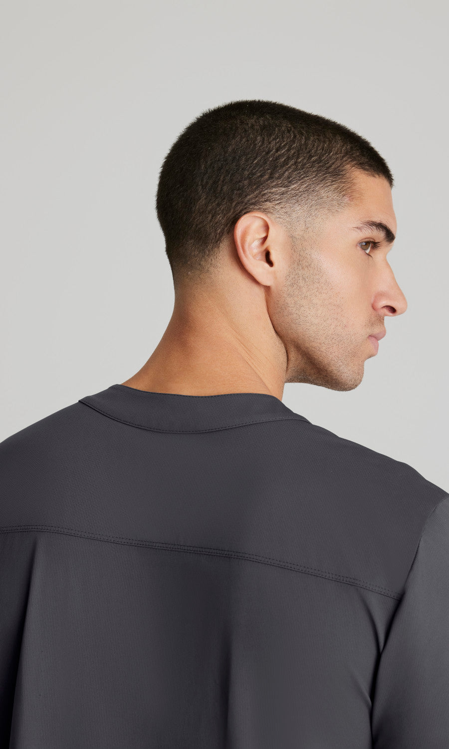 Skechers Slip-Ins Knits SKT229 Flex Knit Scrub Top Pewter