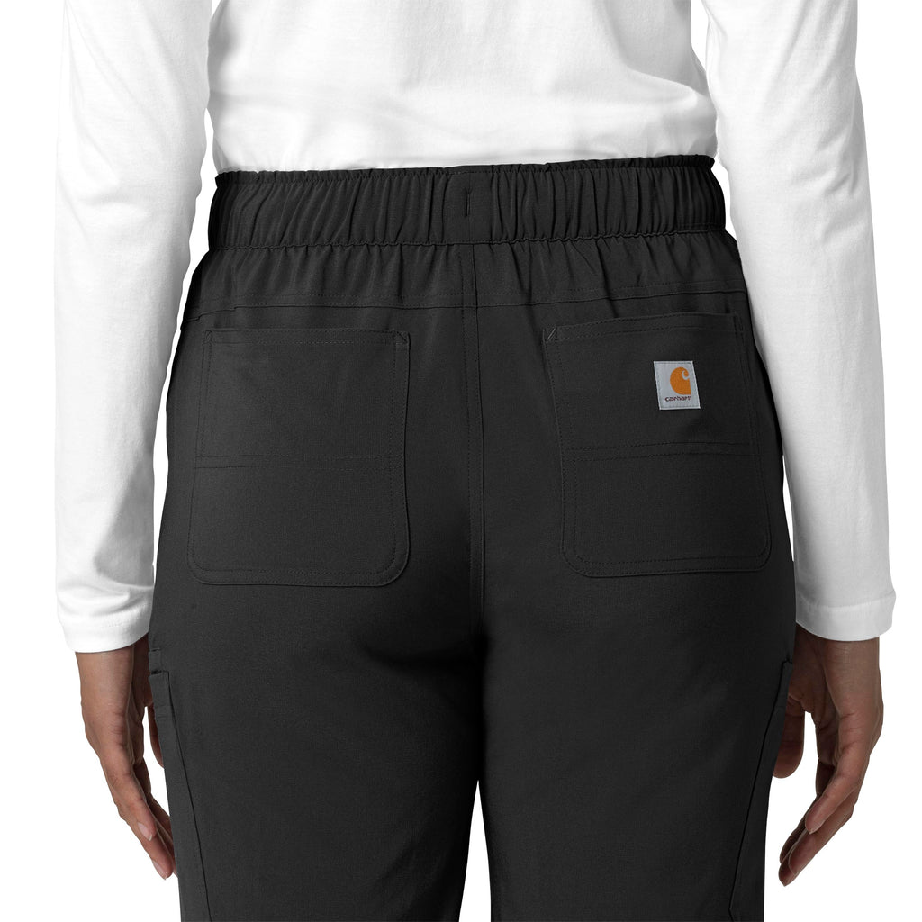 Force Cross-Flex C53210 Straight Leg Cargo Scrub Pants Black