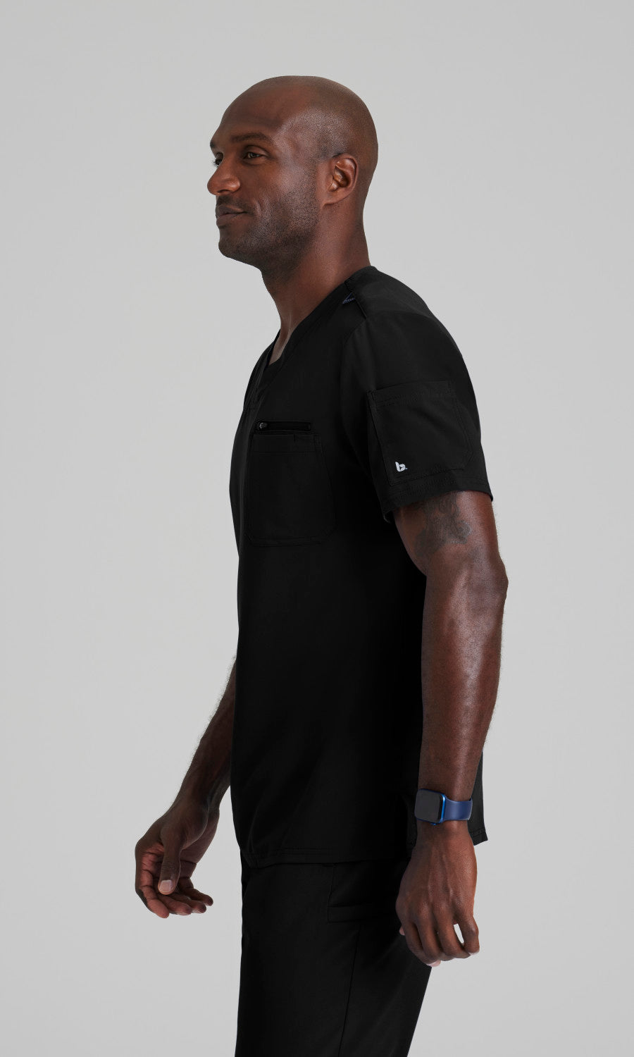 Barco Unify BUT153 Rally Scrub Top Black