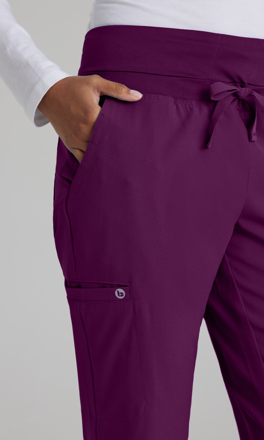 Barco One 5206 Stride Scrub Pants Wine